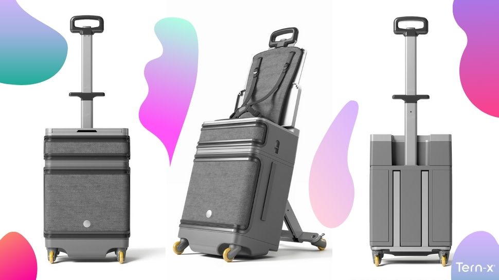 suitcase stroller hybrid